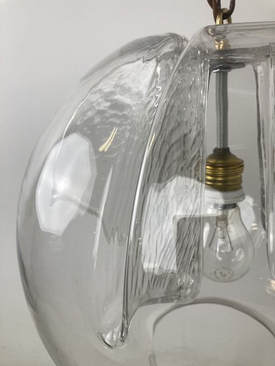 Image 1 of Peil and Putzler Glass pendant light