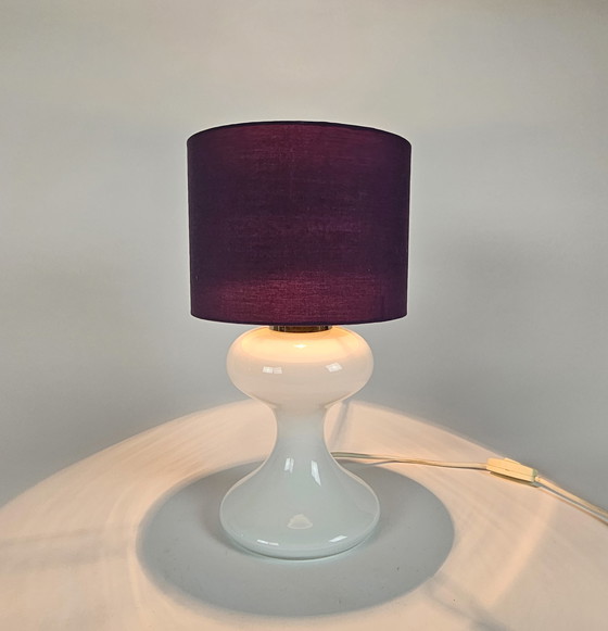 Image 1 of Design M - Ingo Maurer - model LM1 - opal glass - table lamp - 60's