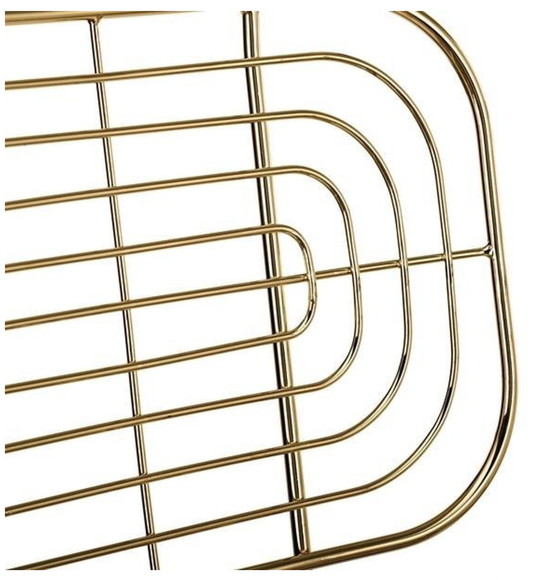 Image 1 of Pols potten boston gold wire chair