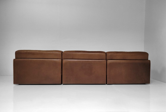 Image 1 of De Sede DS-76 modular leather sofa