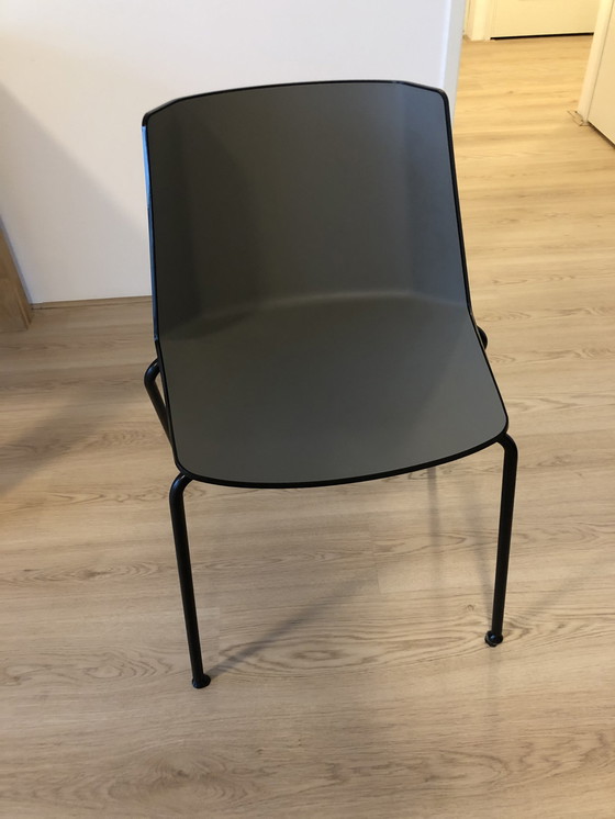 Image 1 of 2x MDF Italia Aïku chairs gray