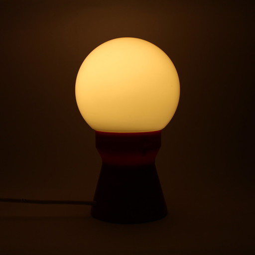 Vintage retro globe lamp