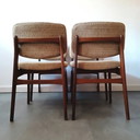 4x sedia da pranzo vintage