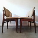 4x sedia da pranzo vintage