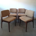 4x sedia da pranzo vintage