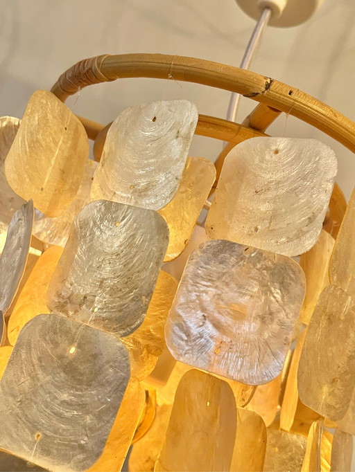 opalescent vintage Hollywood lamp