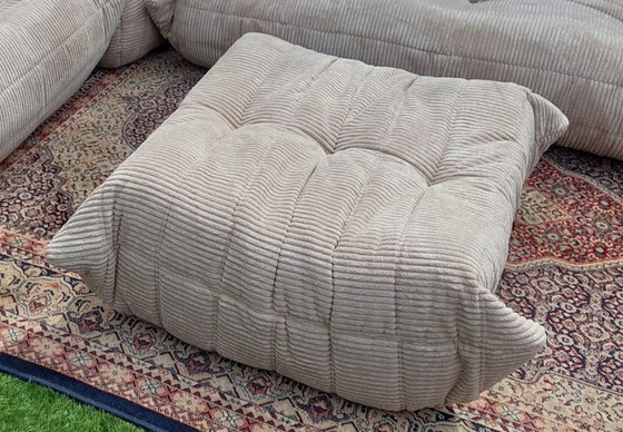 Image 1 of Ligne roset togo 2-seater and pouf