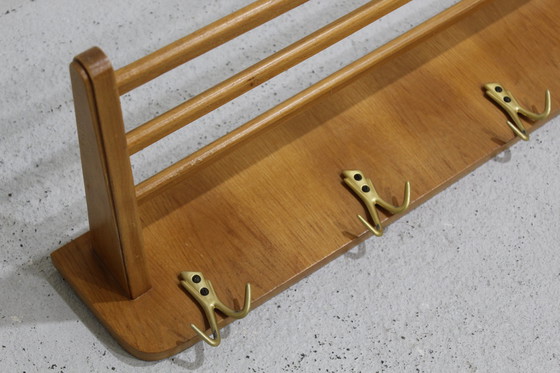 Image 1 of Porte-manteau vintage - Mid Century, bois
