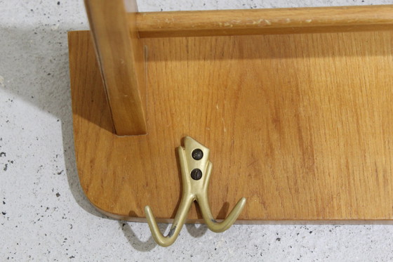 Image 1 of Porte-manteau vintage - Mid Century, bois