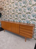 Armoire / buffet vintage des années 70 avec bloc-tiroirs