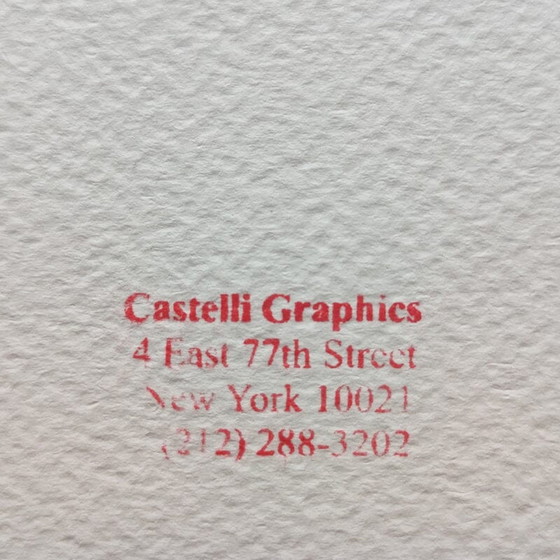 Image 1 of Vintage Roy Lichtenstein "Modern Art" Limited Edition Lithograph