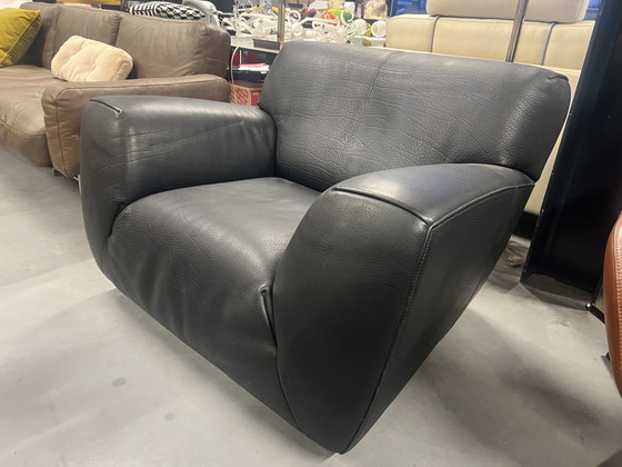 Image 1 of Molinari Fat Boy Armchair cuir noir