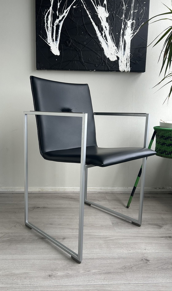 Image 1 of 4x Arco Frame chair by Burkard Vogtherr