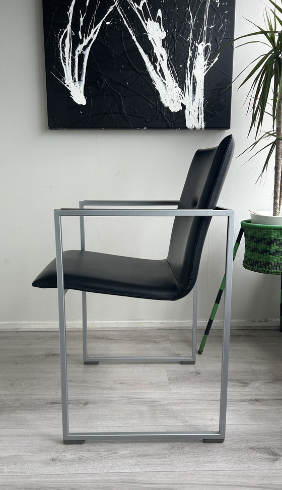 Image 1 of 4x Arco Frame chair by Burkard Vogtherr