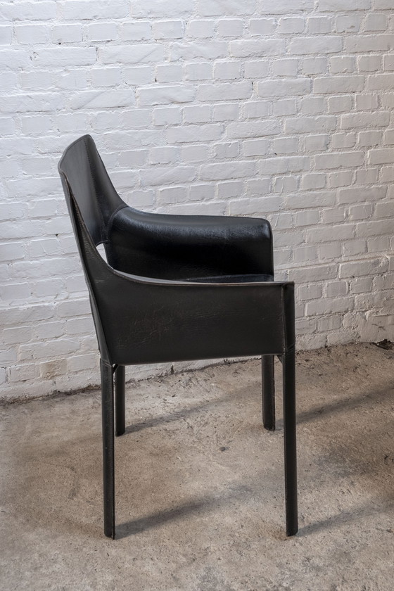 Image 1 of 4x De Couro Of Brazil Armchairs