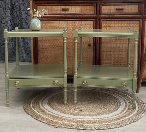 Refreshed Vintage Nightstands - 2 Pieces