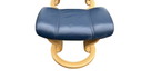 Fauteuil inclinable Stressless avec pouf