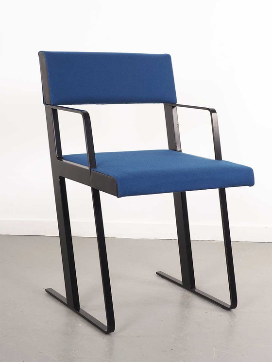 Image 1 of 4x Castelijn dining room chairs model DC - Dick Spierenburg