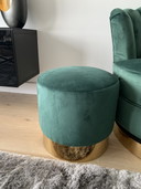 Richmond swivel chair and ottoman