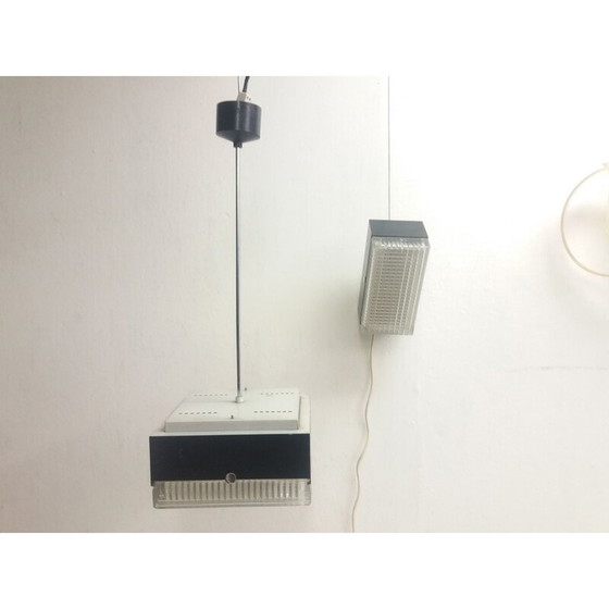 Image 1 of Lámpara de araña y aplique de mediados de siglo Drupol, 1970