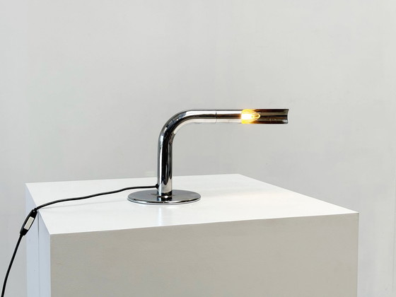 Image 1 of Ingo Maurer chrome Gulp table lamp