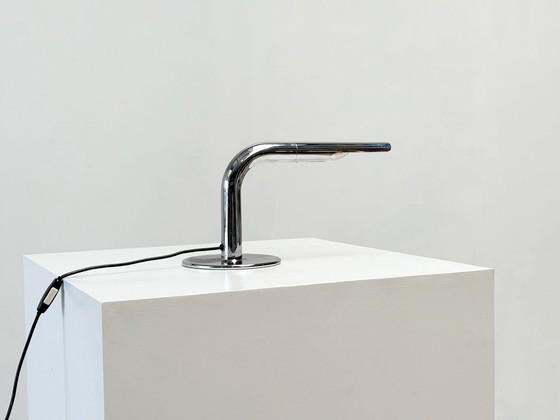 Image 1 of Ingo Maurer chrome Gulp table lamp