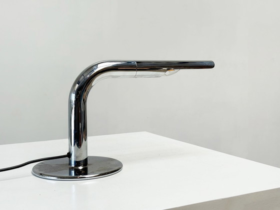 Image 1 of Ingo Maurer chrome Gulp table lamp