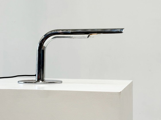 Image 1 of Ingo Maurer chrome Gulp table lamp