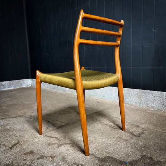 Image 1 of Ensemble de 4 chaises de salle à manger design danois par Niels Otto Møller - 'Model 78'