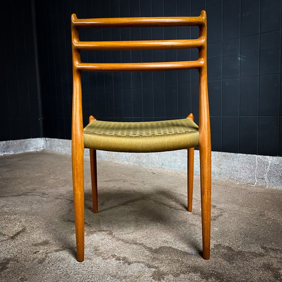 Image 1 of Ensemble de 4 chaises de salle à manger design danois par Niels Otto Møller - 'Model 78'