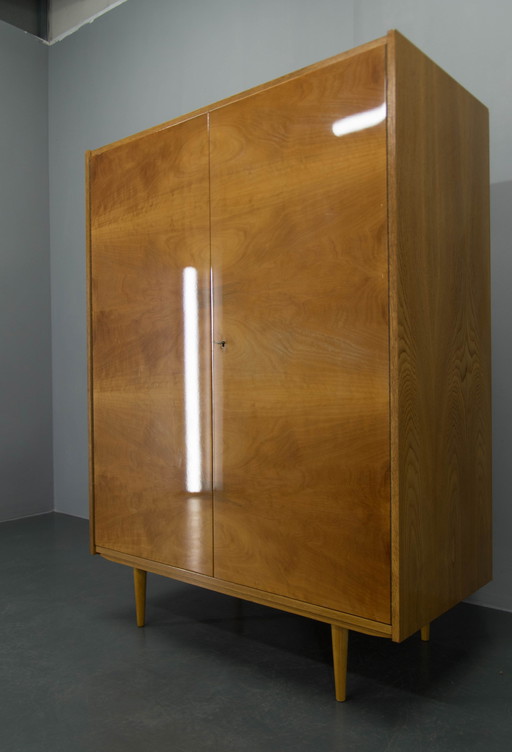 Mid-Century Wardrobe With High Gloss Finish, 1970S