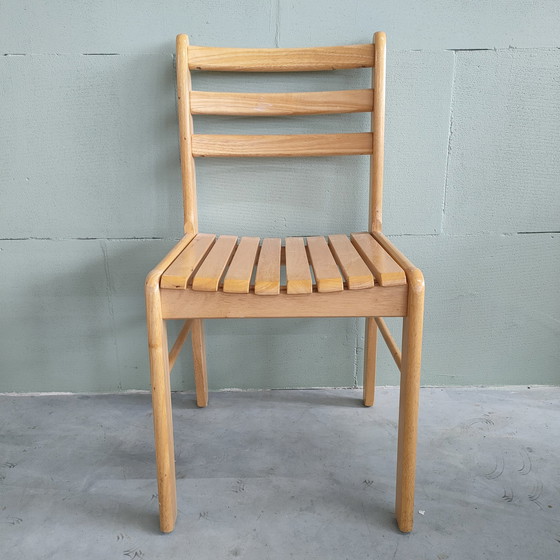 Image 1 of 4X Beechwood Dining Chairs