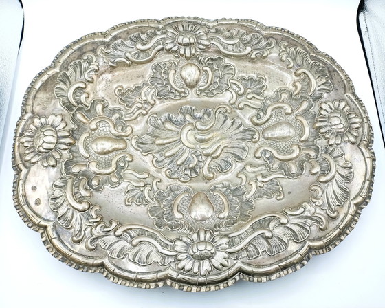 Image 1 of Silver bowl, F. A. Gonzalez de Lanciego, Logrono, Spain, 18th century