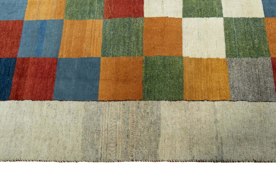 Image 1 of Tappeto nomade Gabbeh annodato a mano – 206 x 151 cm