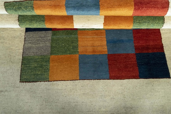 Image 1 of Tappeto nomade Gabbeh annodato a mano – 206 x 151 cm