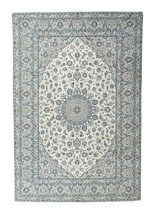 Hand-knotted Keshan oriental rug - 360 X 245 Cm