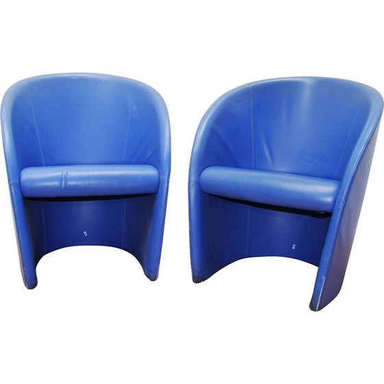 Image 1 of Pair of vintage armchairs by Poltrona Frau