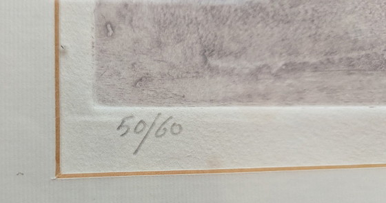 Image 1 of Acquaforte Acquatinta Marc Antoine Louttre Bissiere - Le Parfum Des Arbres Au Soir