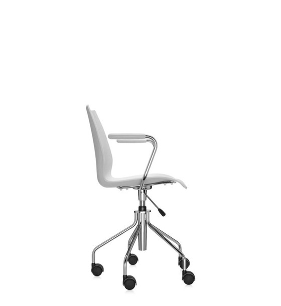 Image 1 of Office Chair - Vico Magistretti - Kartell Italy - 1996 The Maui Office Chair With Armrests Was Designed By Vico Magi