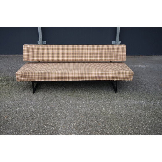 Image 1 of Vintage 2-seater checkered sofa by Dieter Wäckerlin for Idealheim, Switzerland, 1960