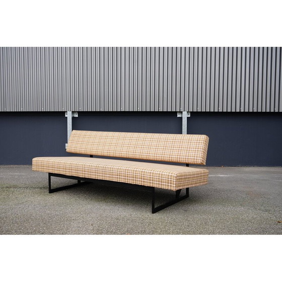 Image 1 of Vintage 2-seater checkered sofa by Dieter Wäckerlin for Idealheim, Switzerland, 1960