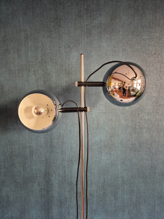 Image 1 of Herda Floor Lamp / Ball Lamp 1970s