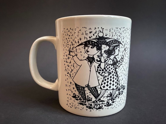 Image 1 of 1x April Konflikt Mug by Björn Wiinblad Nymolle, Danemark