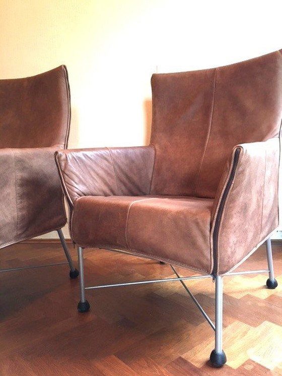 Image 1 of 2x Montis Charley Armchairs + 2x Extra New Covers