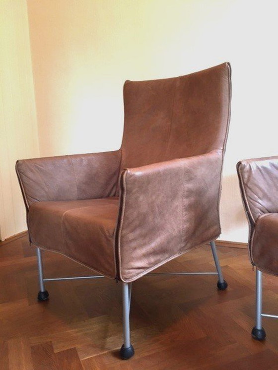 Image 1 of 2x Montis Charley Armchairs + 2x Extra New Covers