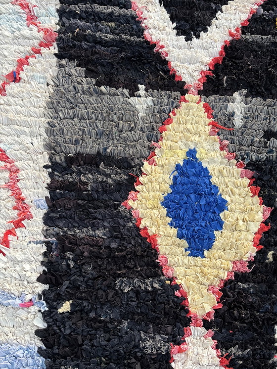 Image 1 of Tapis traditionnel marocain en coton berbère