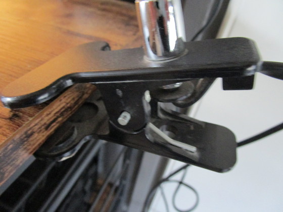 Image 1 of Bellissima lampada vintage a morsetto "a collo d'oca"