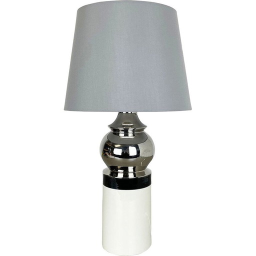 Lampada da tavolo vintage in ceramica di Bitossi per Bergboms, Svezia, anni '60