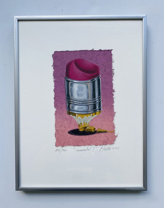 Image 1 of Sharon Amir - Screen Print Broken Pencil