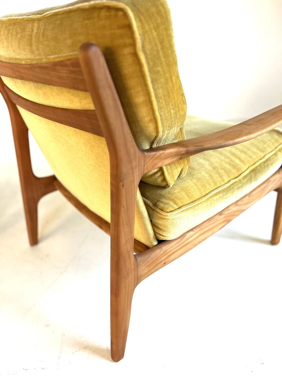 Image 1 of 2X Restored Eugen Schmidt Armchairs, Es Möbelfabrik